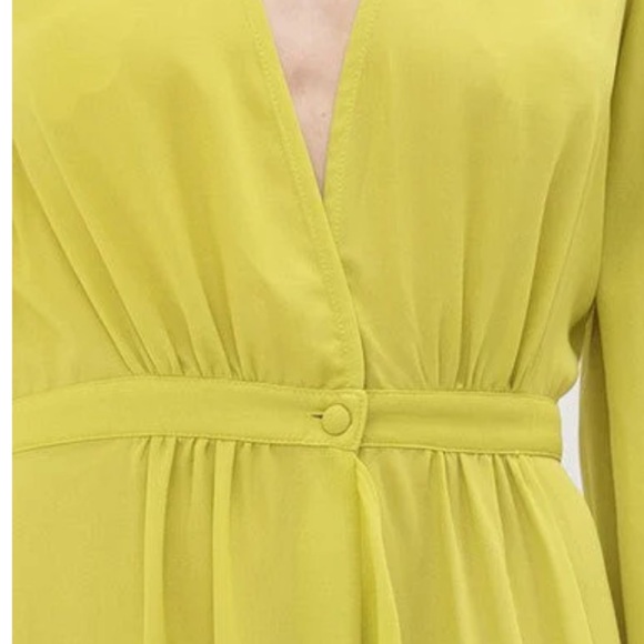 Chic Lime Green High Low Dress - Picture 5 of 6